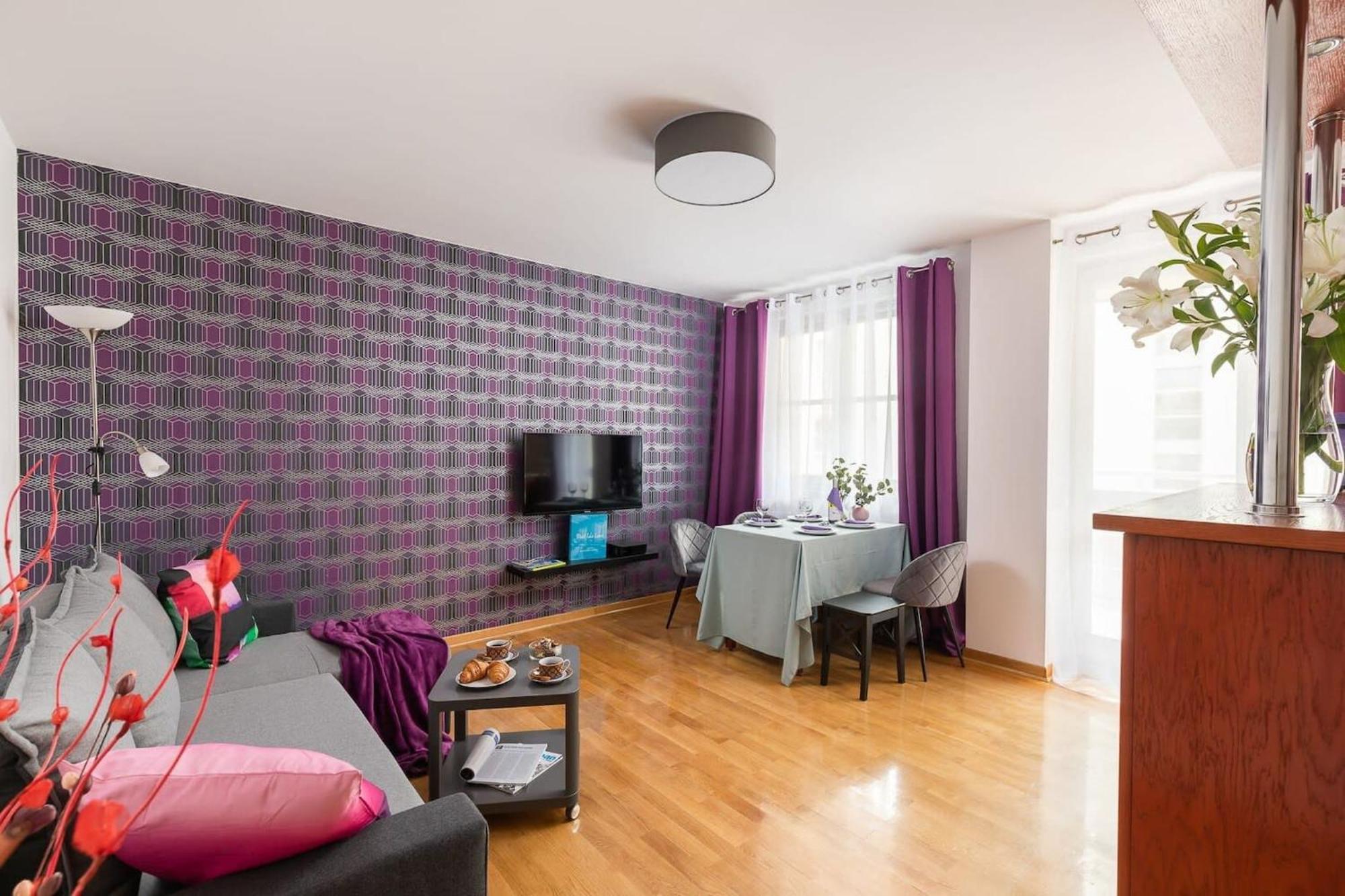 Elektoralna 12A - Colorful Apartment With Balcony By Noclegi Renters Warschau Exterior foto